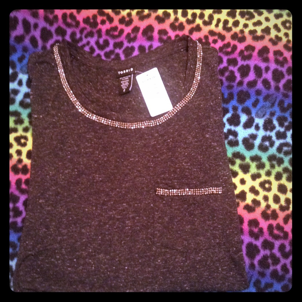 NWT Embellished Torrid T-Shirt